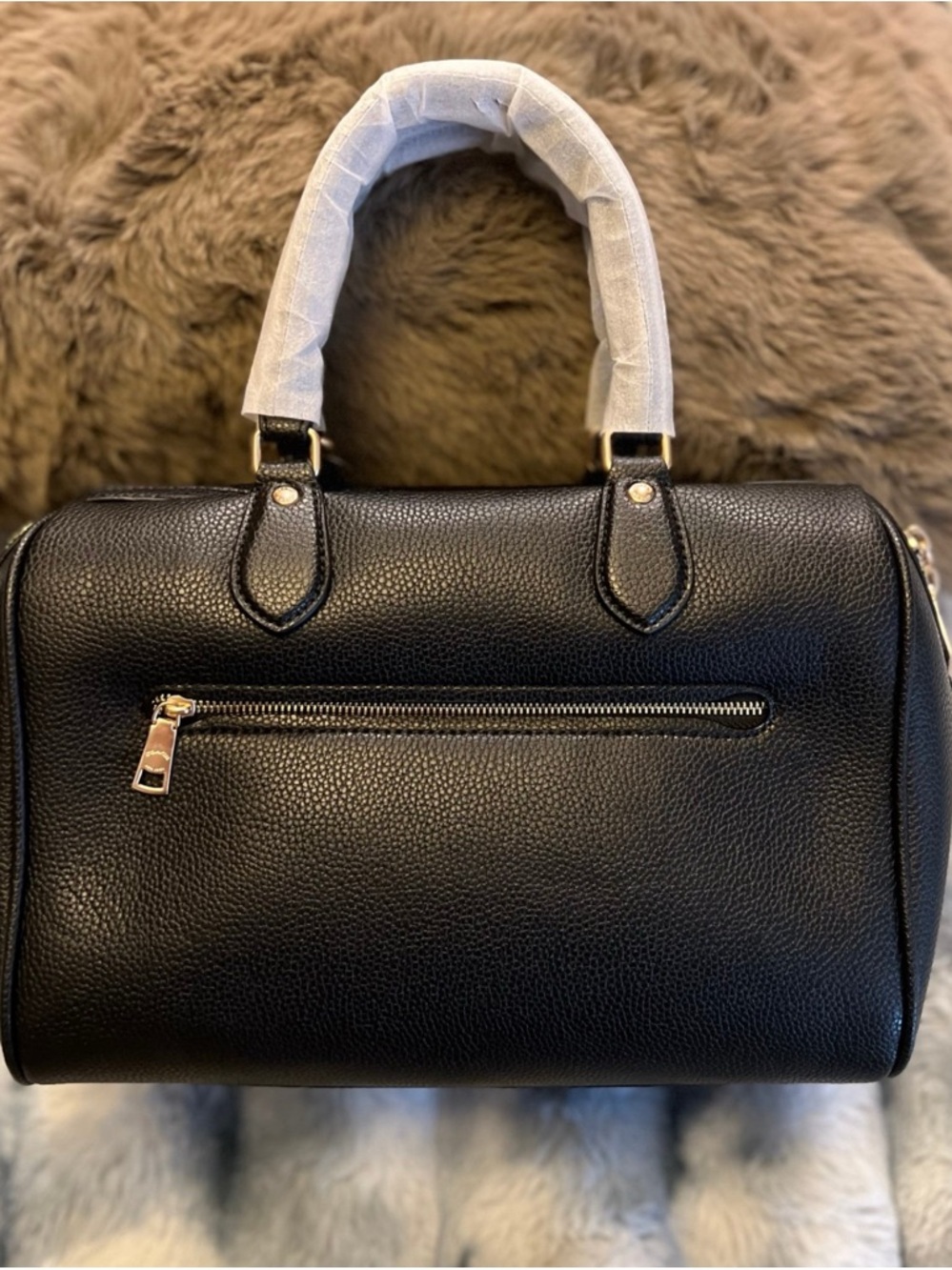 NWOT Coach Rowan Medium Satchel Bag Black CV960 (Retail $398) - Picture 3 of 7